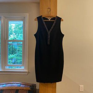 Black cocktail dress